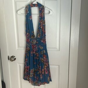 Beautiful deep view open back sundress